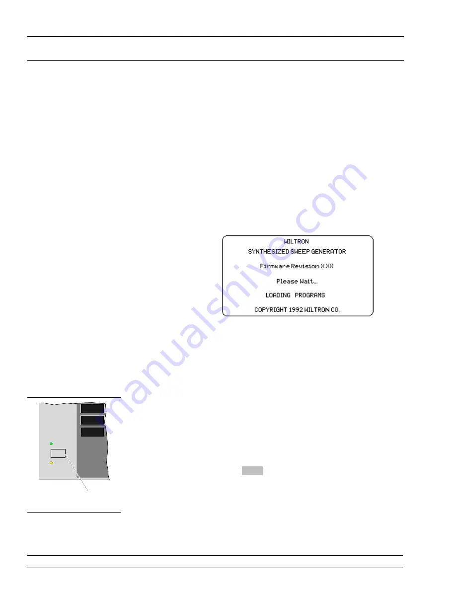 Wiltron 681 A Series Operation Manual Download Page 34