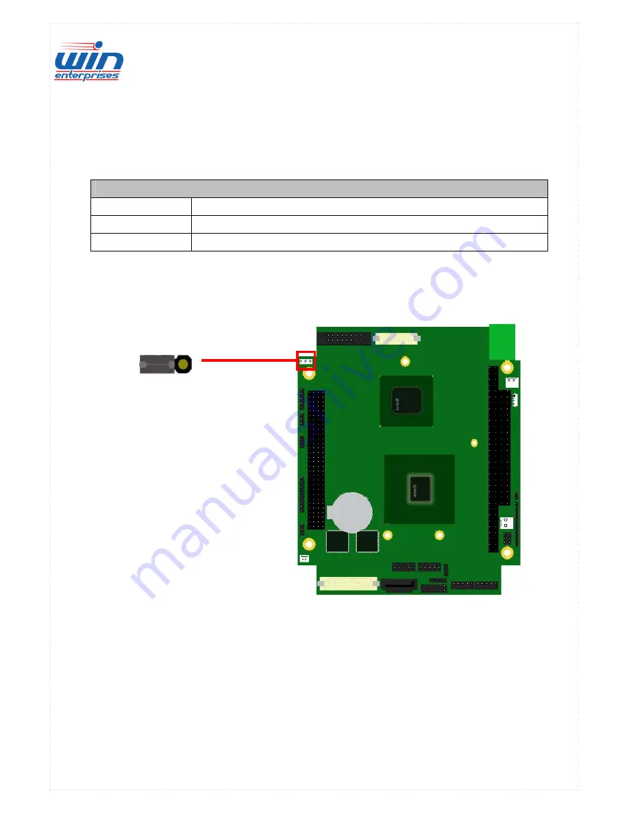 WIN Enterprises MB-73350 Series User Manual Download Page 14