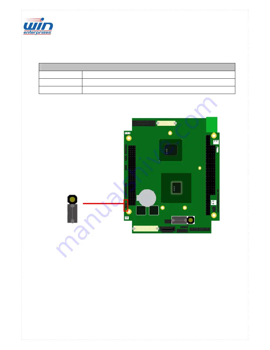 WIN Enterprises MB-73350 Series User Manual Download Page 16