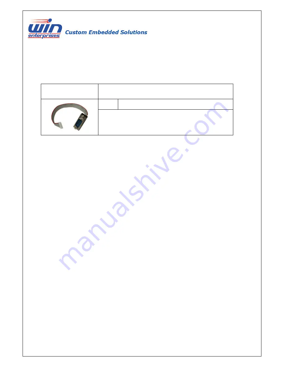 WIN Enterprises MB-80670 User Manual Download Page 4