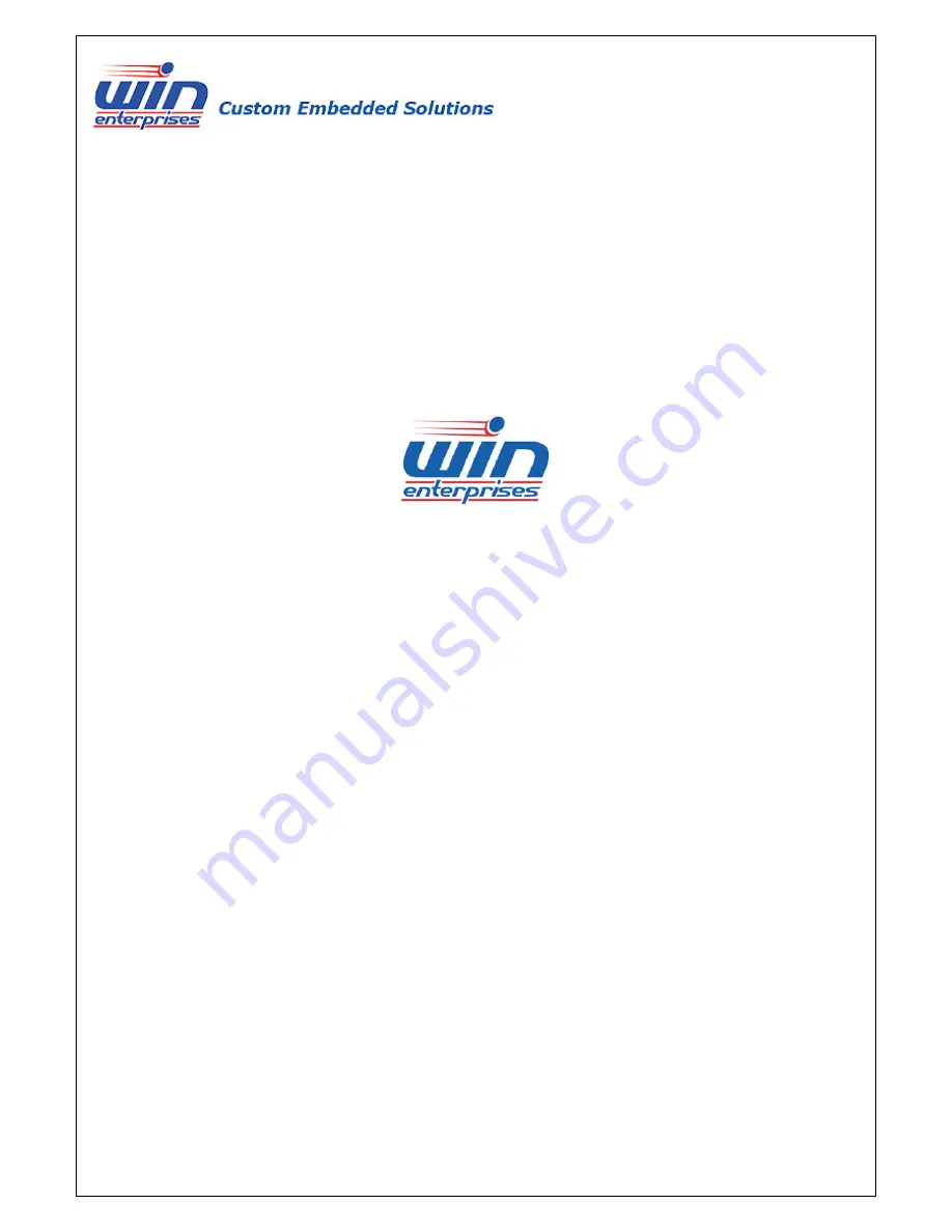 WIN Enterprises MB-80670 User Manual Download Page 79