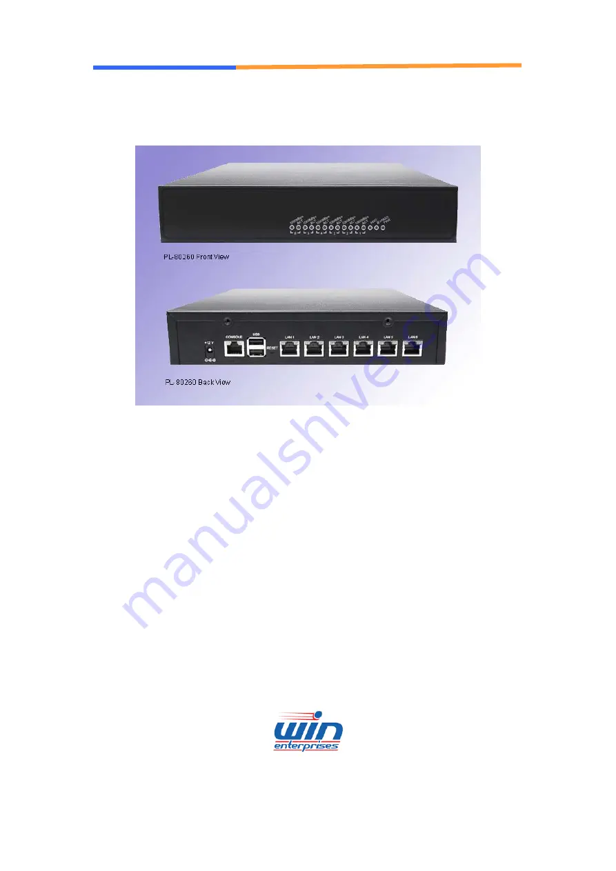 WIN Enterprises PL-80260 User Manual Download Page 1