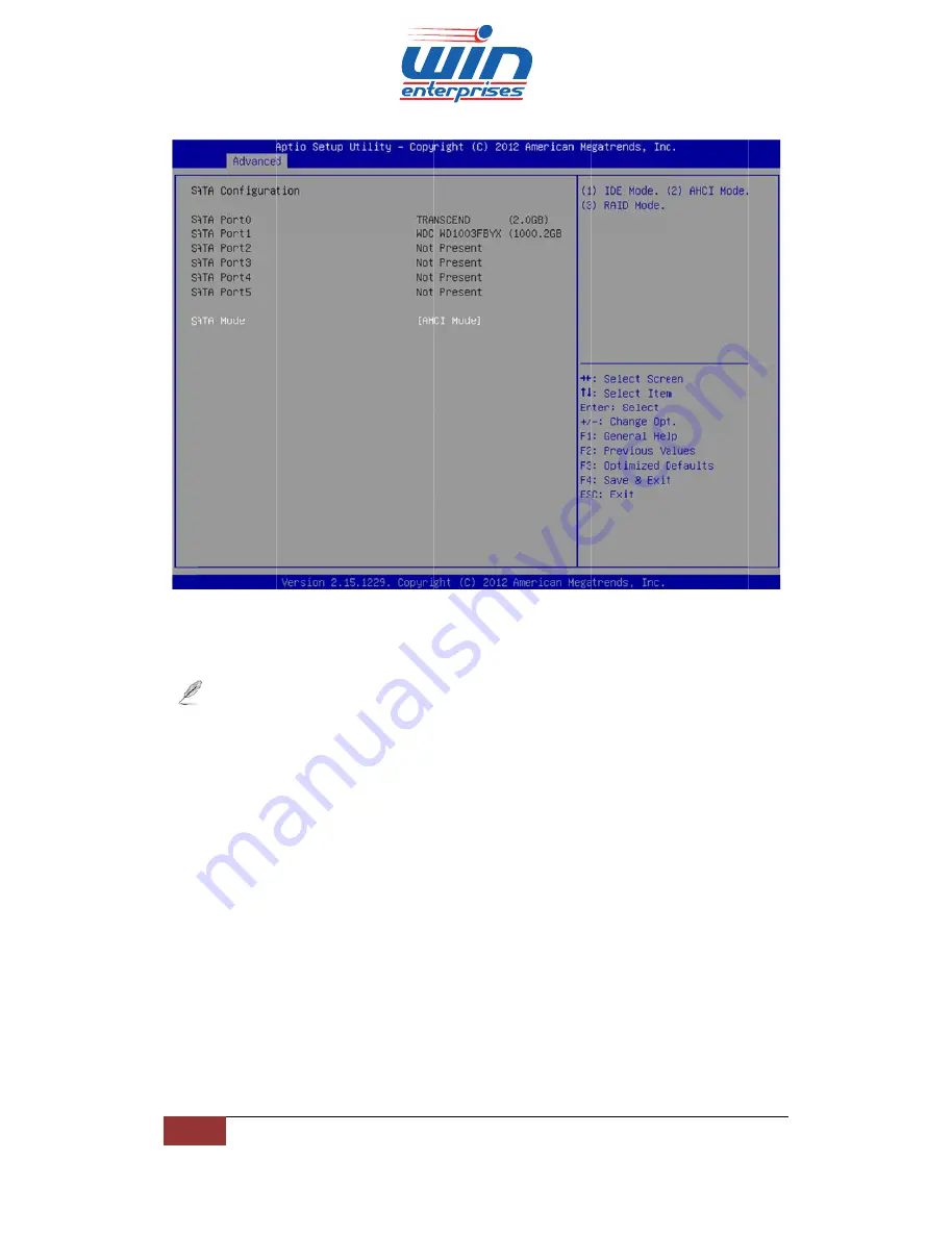 WIN Enterprises PL-80480 User Manual Download Page 48