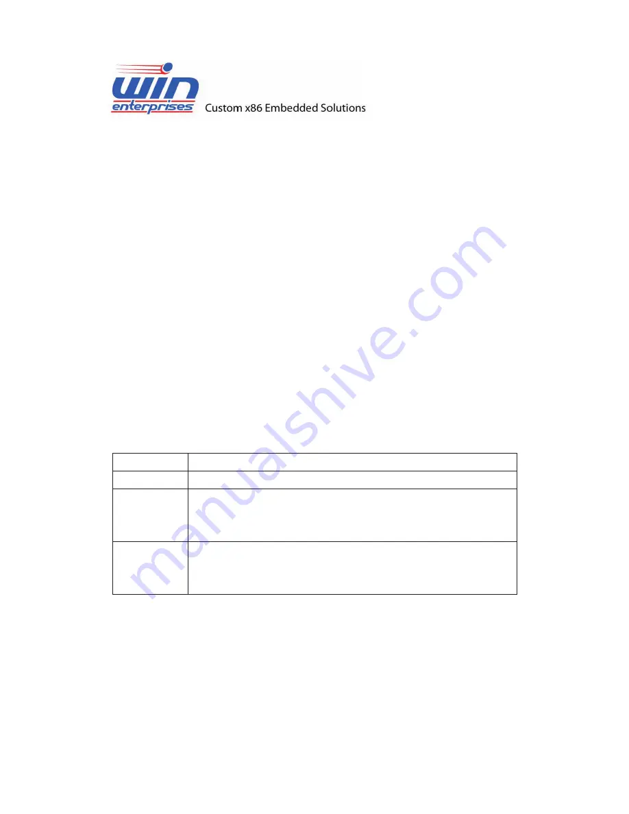 WIN Enterprises PL-80930 User Manual Download Page 111