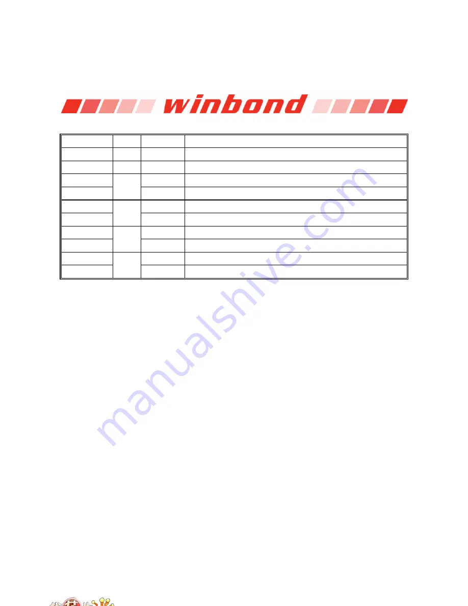 Winbond W83627DHG Manual Download Page 26