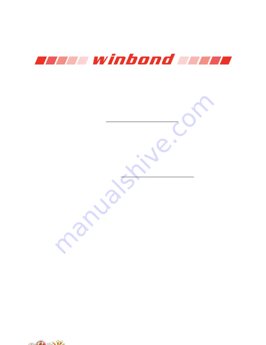 Winbond W83627DHG Manual Download Page 52