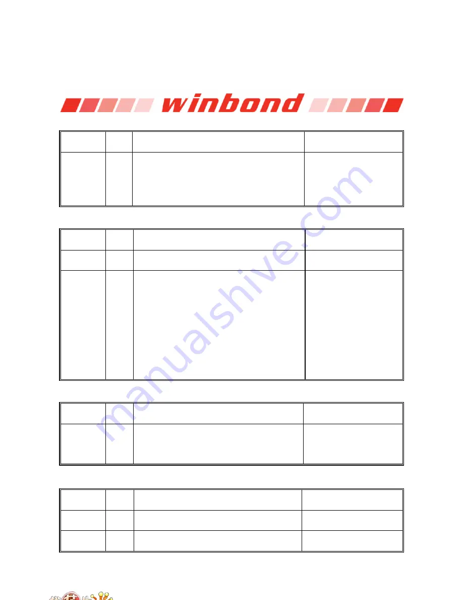 Winbond W83627DHG Скачать руководство пользователя страница 134