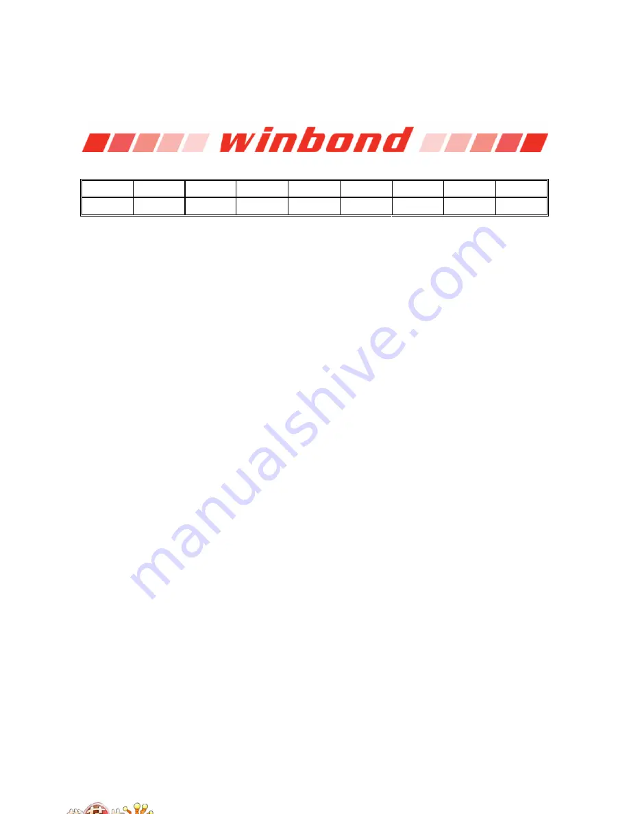 Winbond W83627DHG Manual Download Page 175