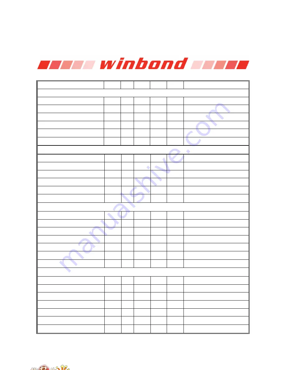 Winbond W83627DHG Manual Download Page 229