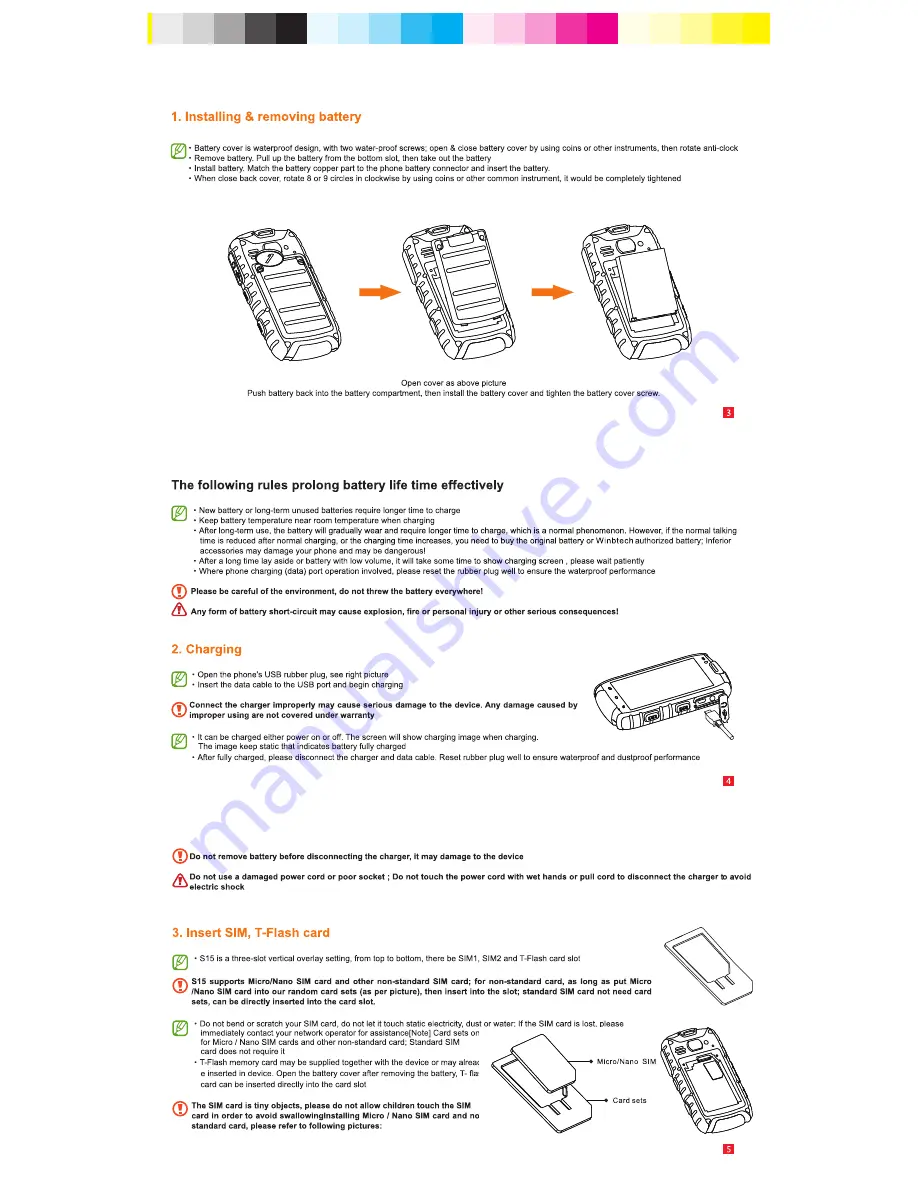 Winbtechphone WS15+ Quick Start Manual Download Page 2