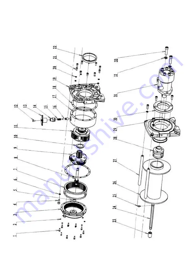 Winchmax Hydraulic Winch Скачать руководство пользователя страница 8