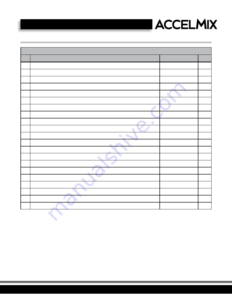 Winco Accelmix XLB-1000 Operating Instructions Manual Download Page 9