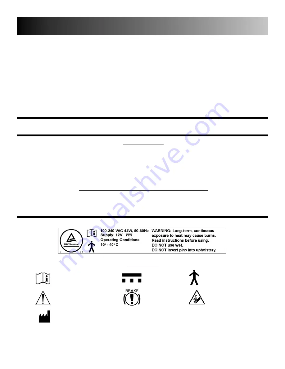 Winco augustine Owner'S Operation And Maintenance Manual Download Page 2