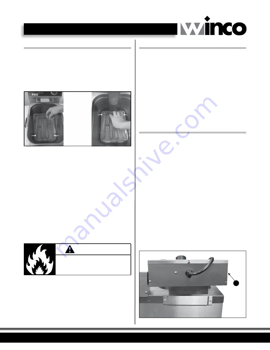 Winco EFS-16 Use & Care Manual Download Page 6