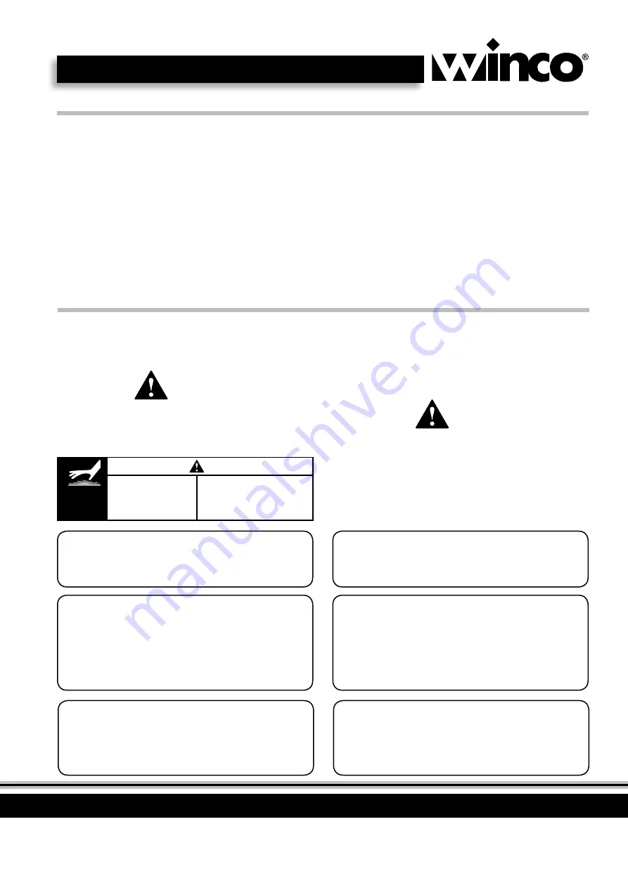 Winco FW-11R250 Скачать руководство пользователя страница 4