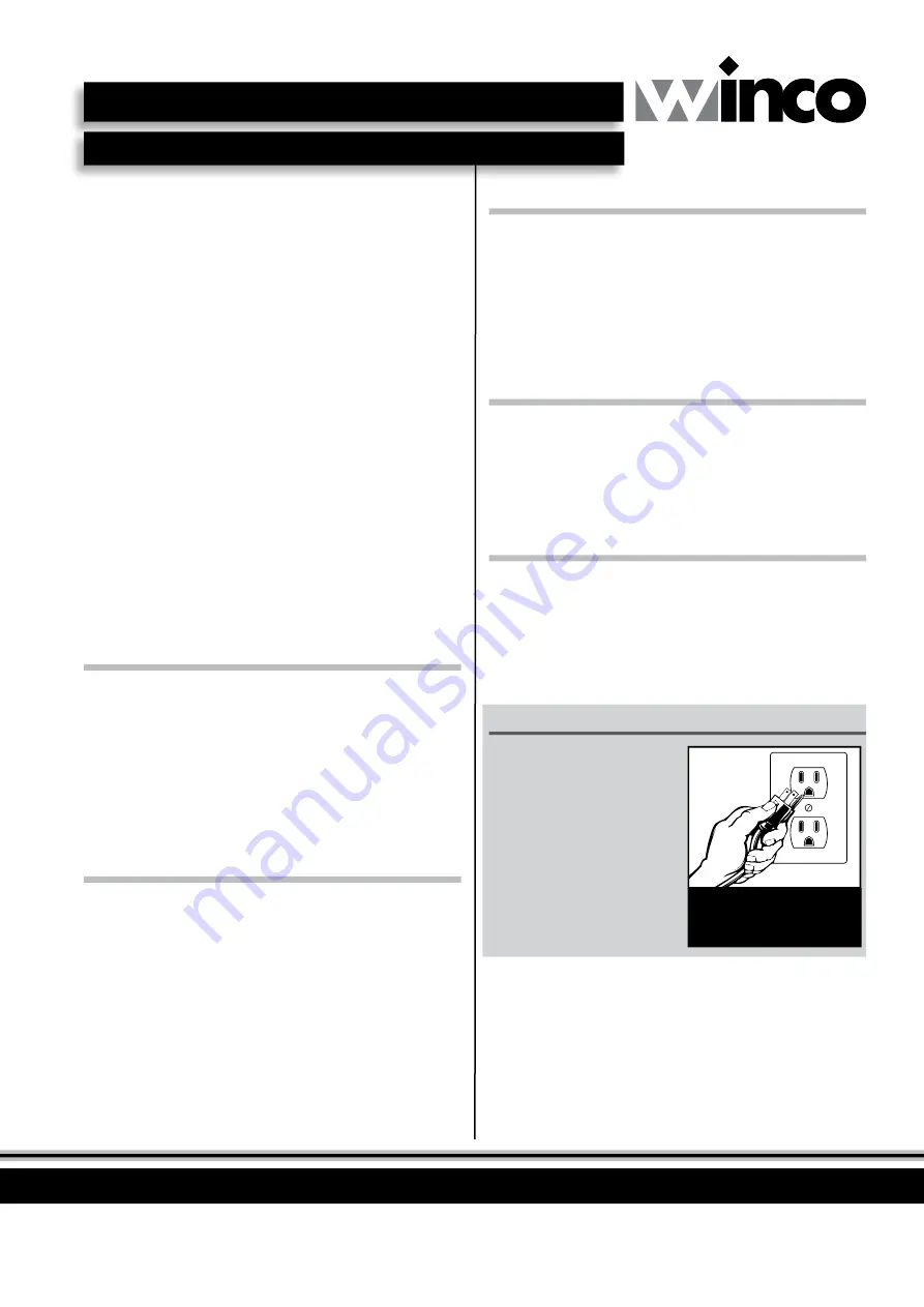 Winco FW-S500 Скачать руководство пользователя страница 2