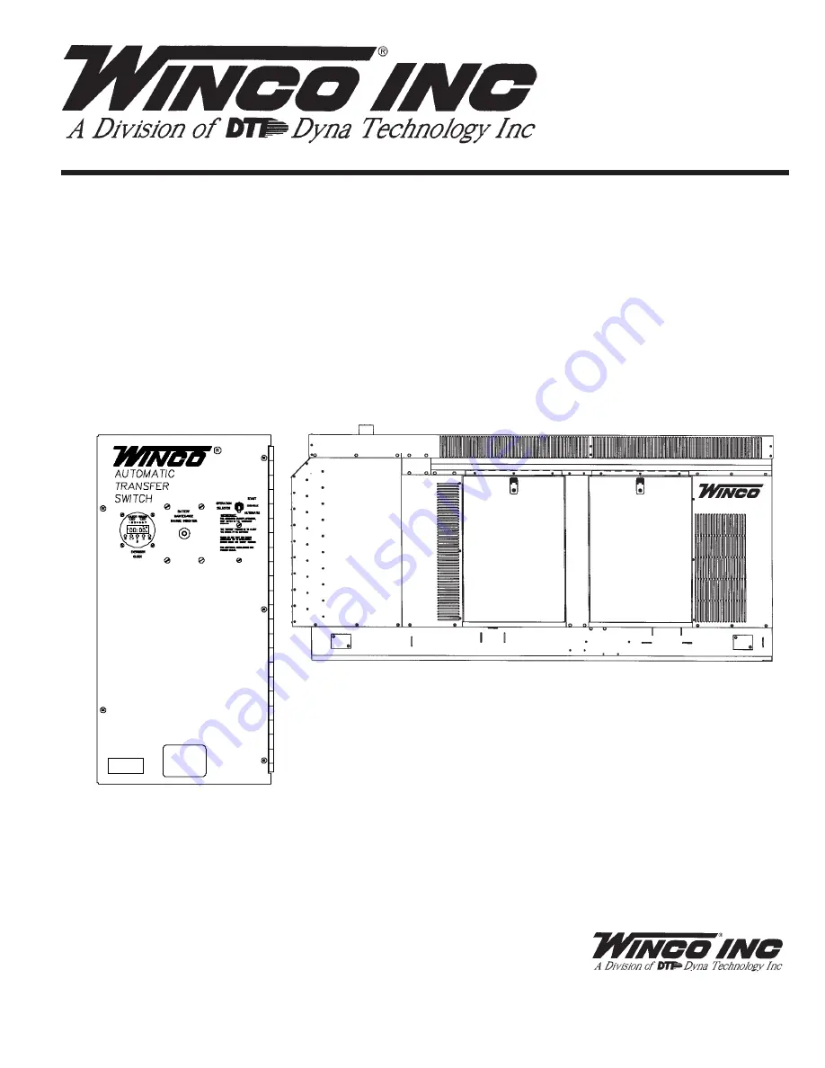 Winco PSS50LS-*/A Series Installation And Operation Manual Download Page 1