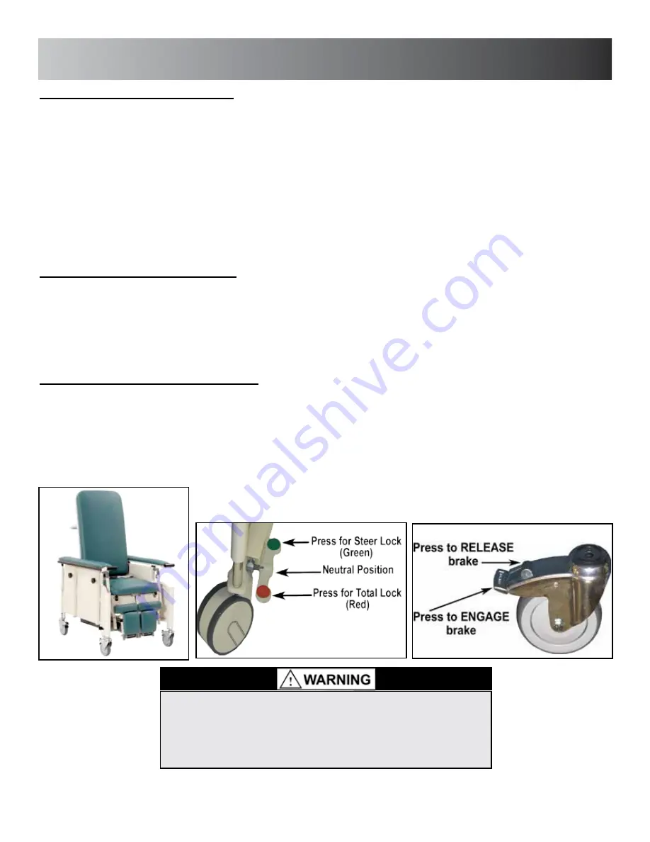 Winco S300 Stretchair Скачать руководство пользователя страница 10