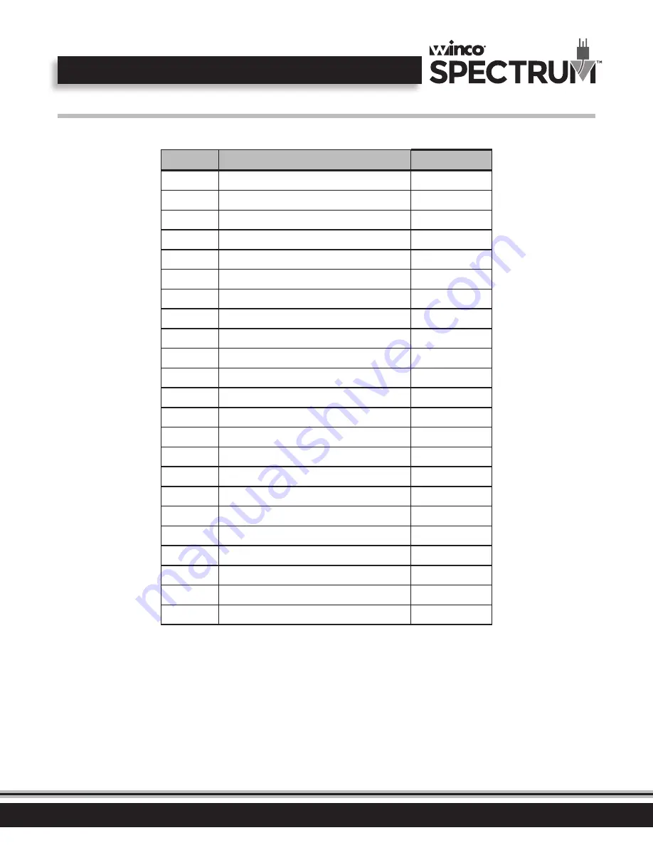 Winco SPECTRUM EMP-10 Installation And Operating Instruction Manual Download Page 15