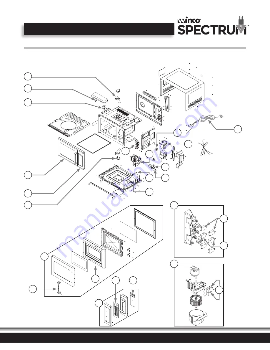 Winco SPECTRUM EMW-1800AT Installation And Operating Instruction Manual Download Page 16