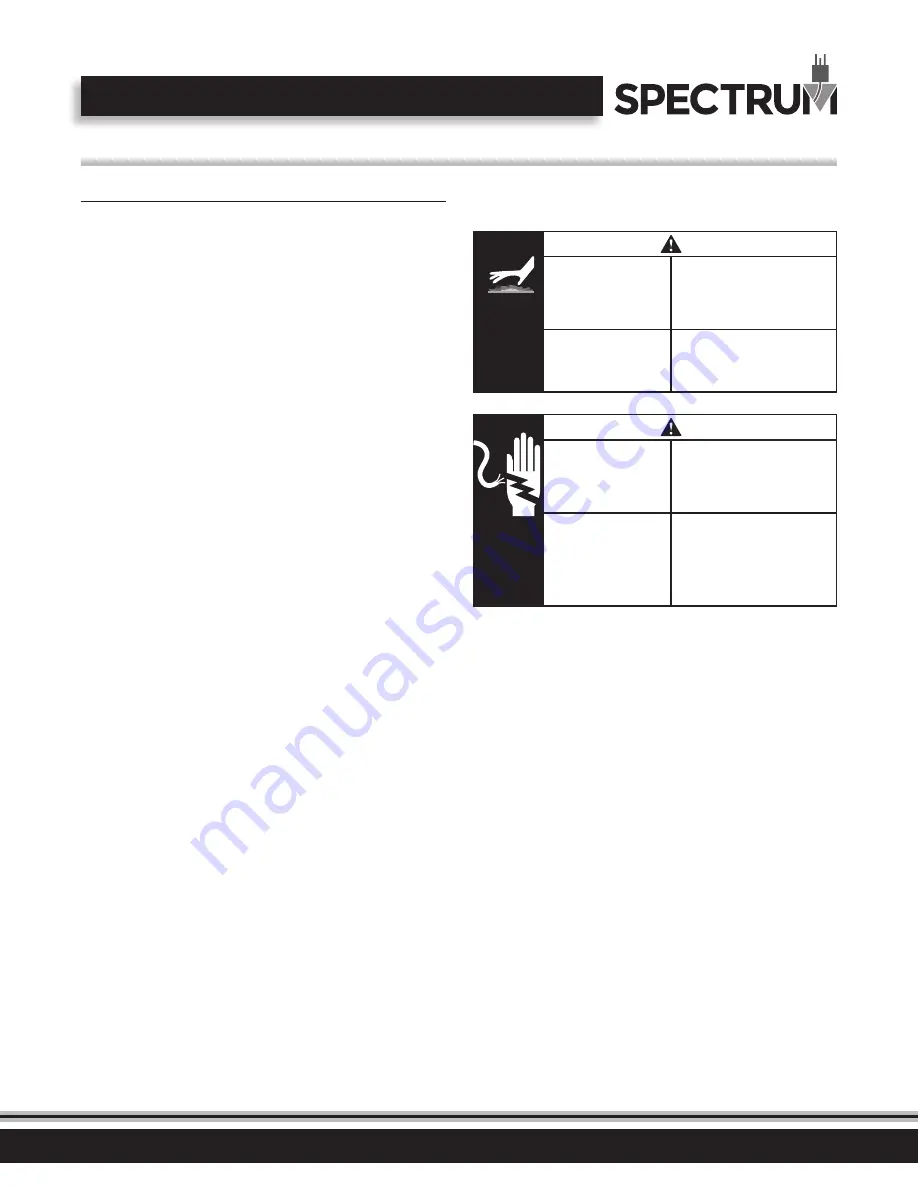 Winco SPECTRUM ESVI-1 Installation And Operating Instruction Manual Download Page 9