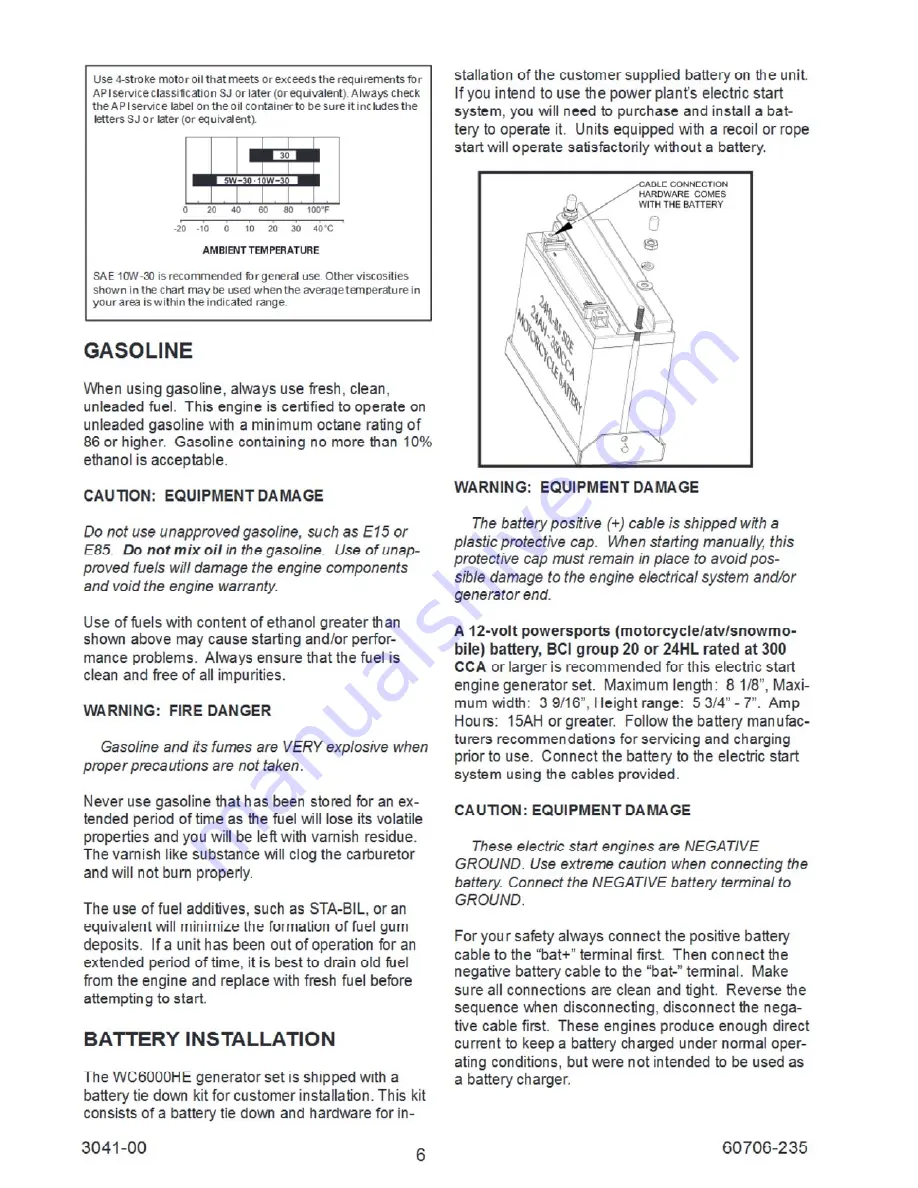 Winco WC5000H/D Installation And Operator'S Manual Download Page 6