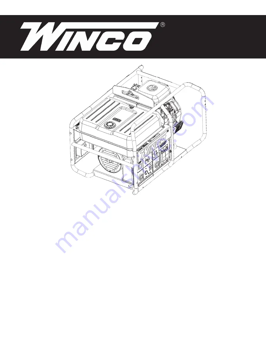 Winco WL22000VE/A Installation And Operator'S Manual Download Page 1