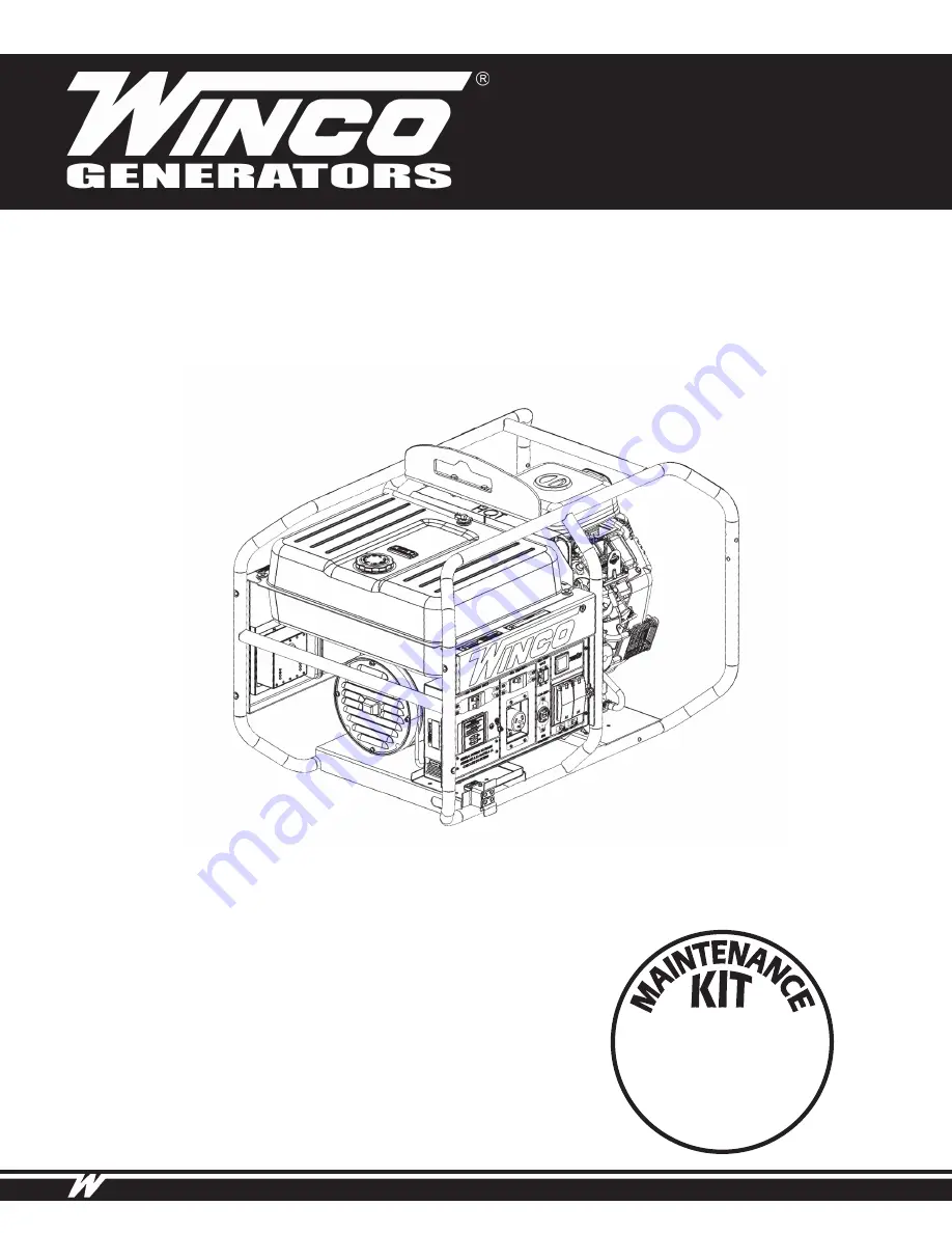 Winco WL22000VE Installation & Operator'S Manual Download Page 1