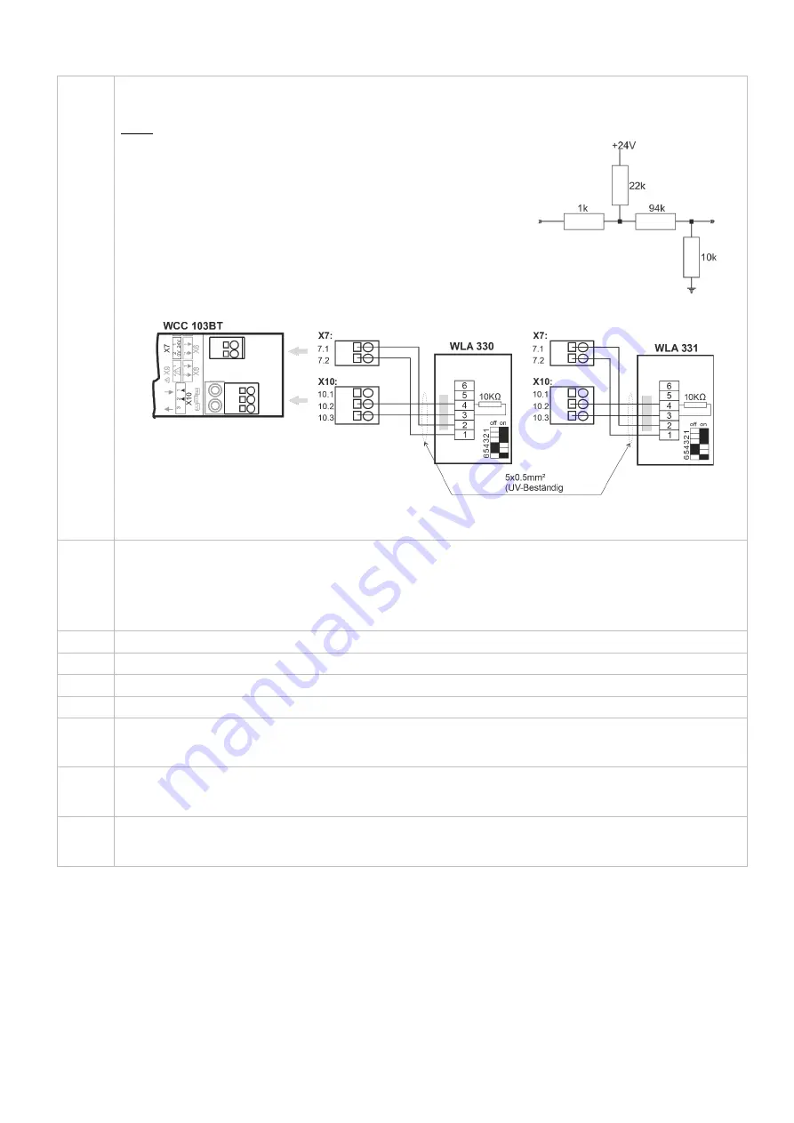 WindowMaster WCC 103BT MotorController Installation Instruction Download Page 23