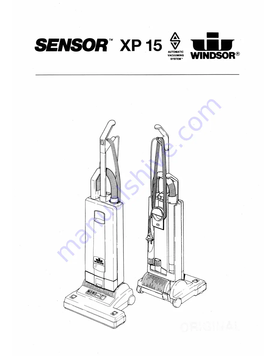 Windsor 10120290 Parts List Download Page 1