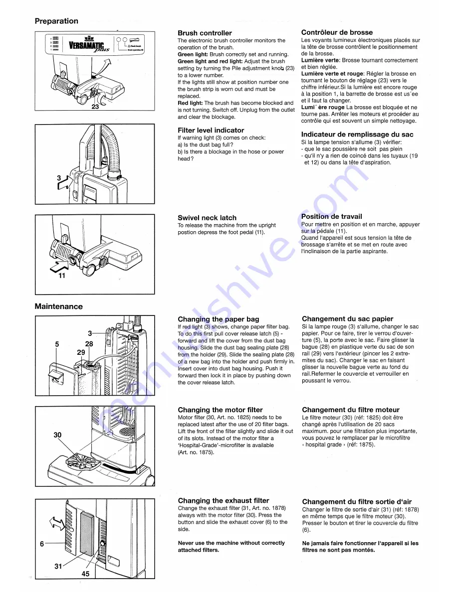 Windsor 10120380 Parts Manual Download Page 9