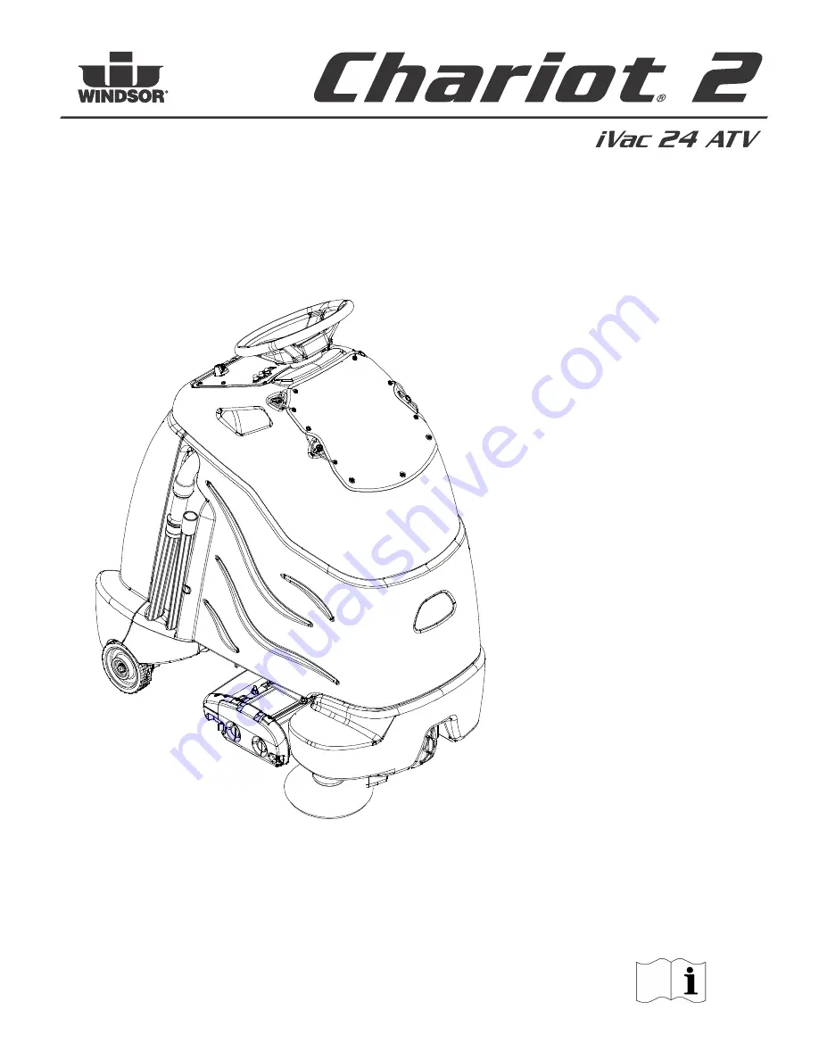 Windsor Chariot 2 iVac 24 ATV CV2410125760 Operating Instructions Manual Download Page 1