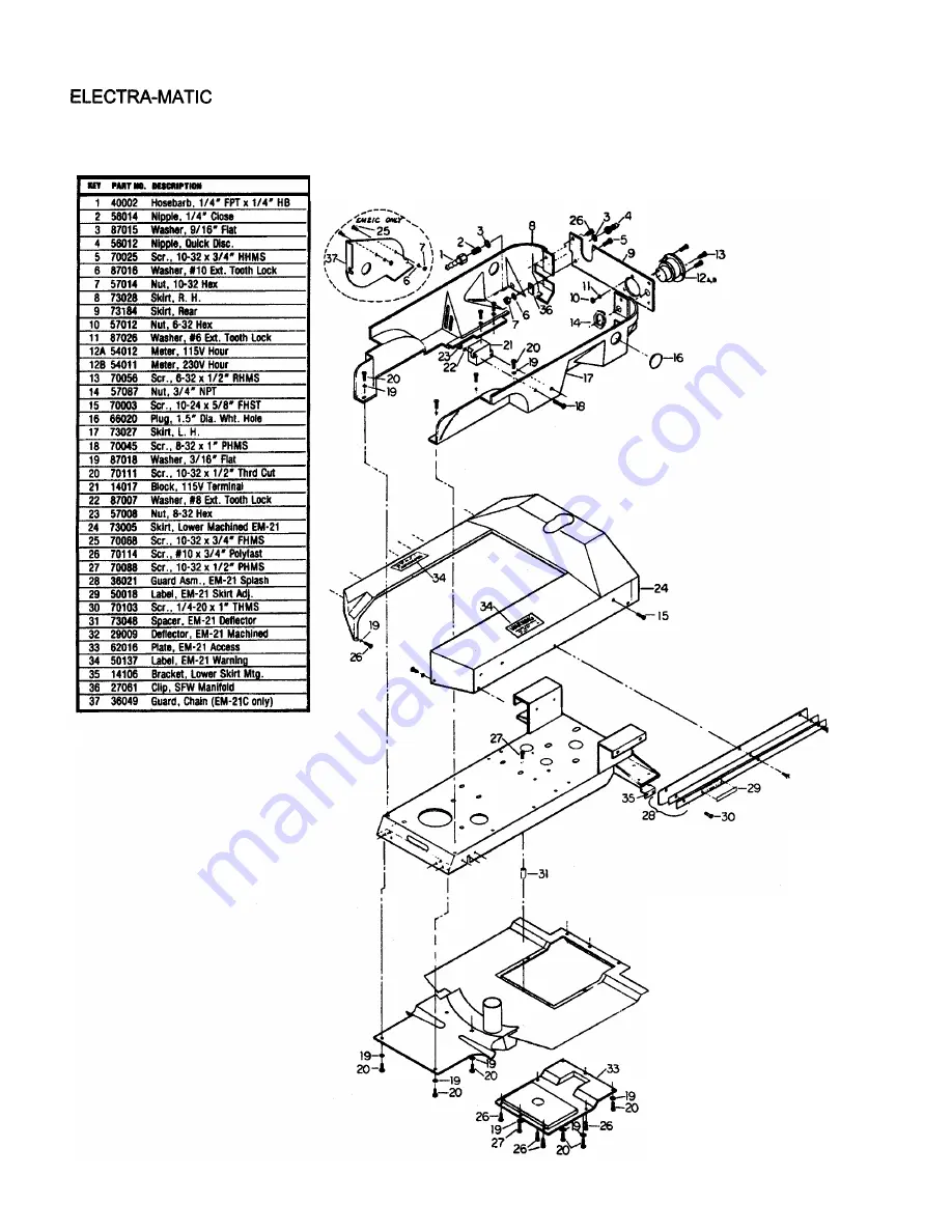 Windsor EM-21A Instruction Manual Download Page 25