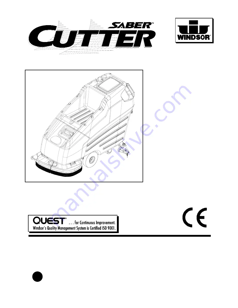 Windsor SC264 Operating Instructions Manual Download Page 1