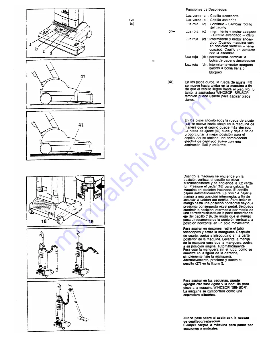 Windsor Sensor SR 15 Instructions Manual Download Page 9