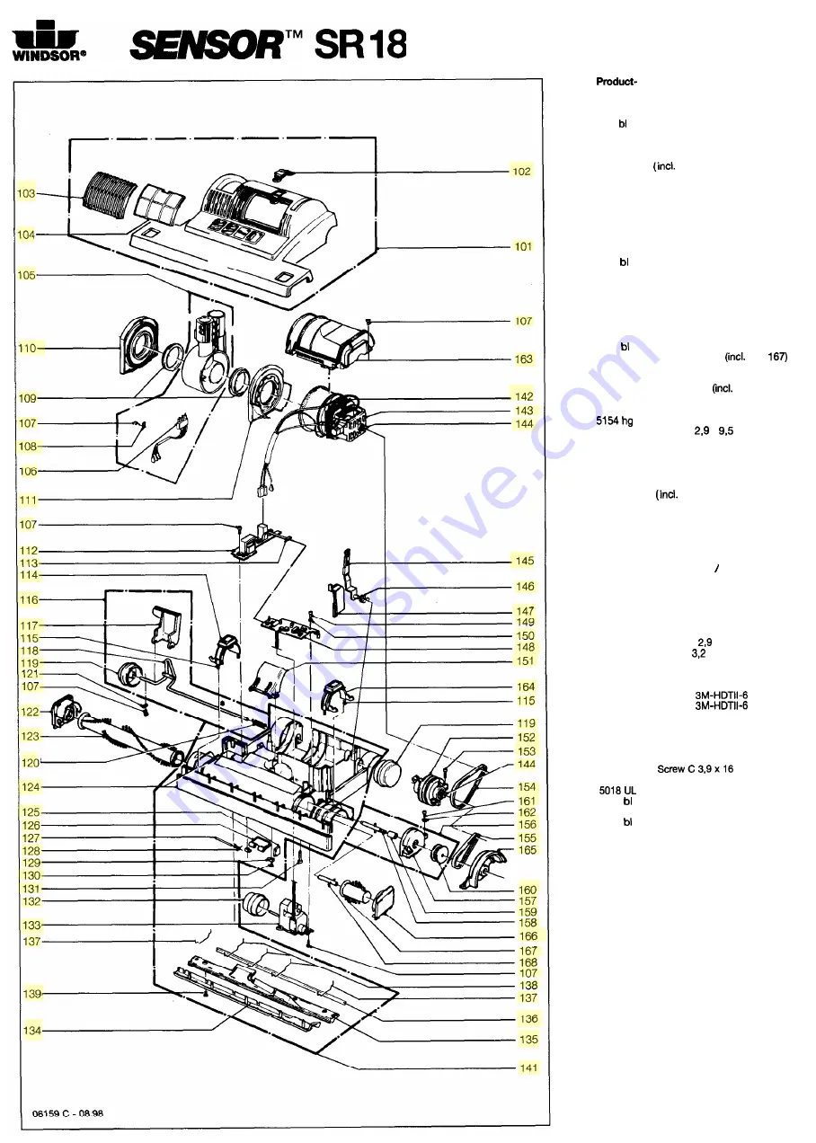 Windsor SENSOR SR18 Quick Start Manual Download Page 4