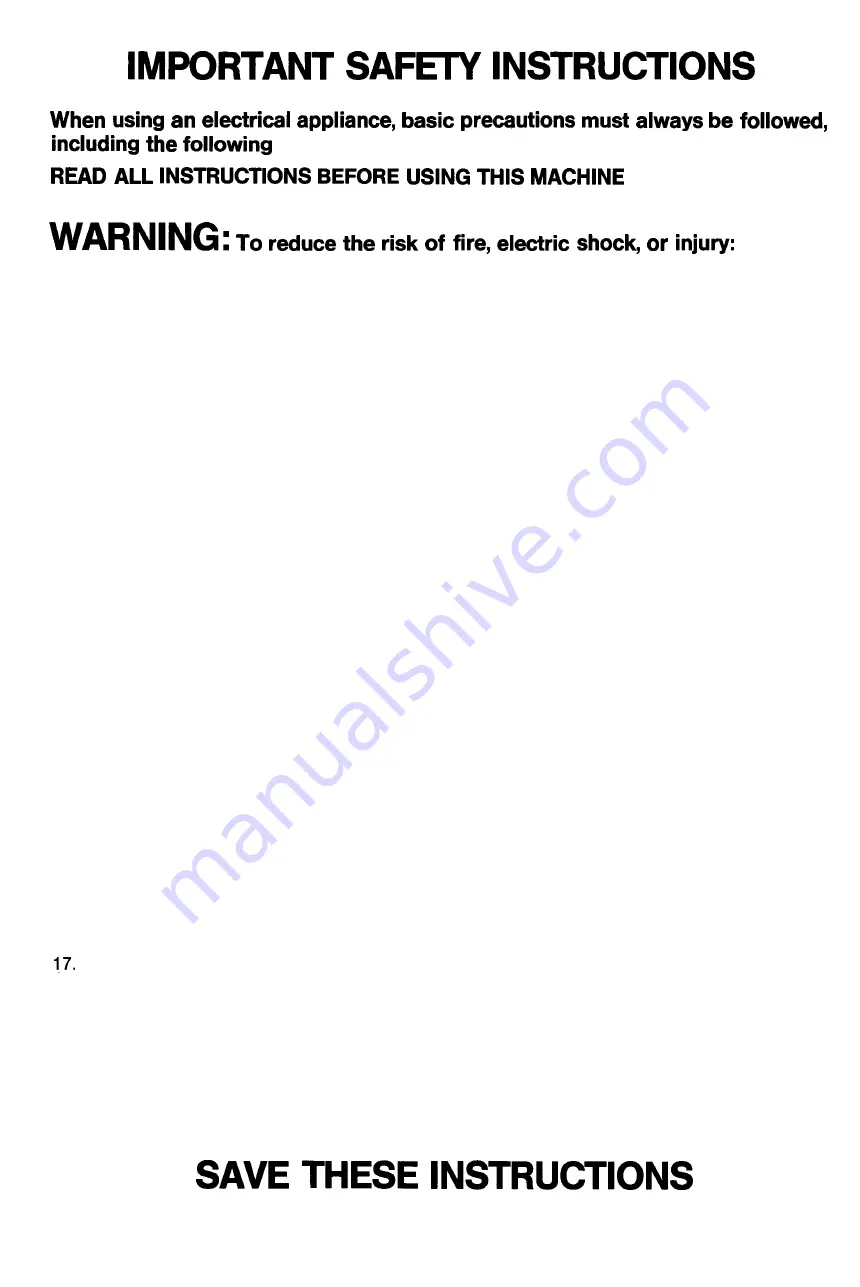 Windsor Versamatic Plus VSP14 Manual Download Page 2