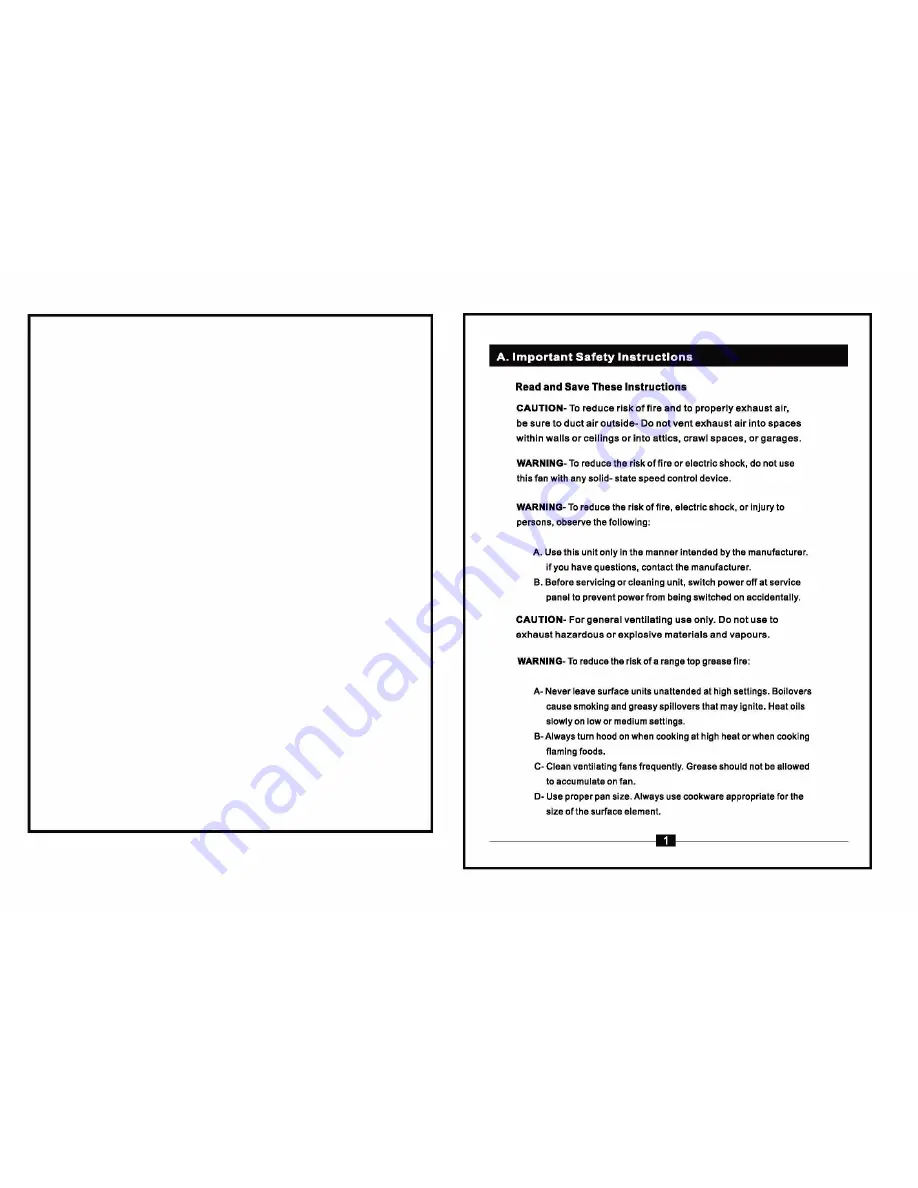 Windster RA-34 Series Operation Manual Download Page 3