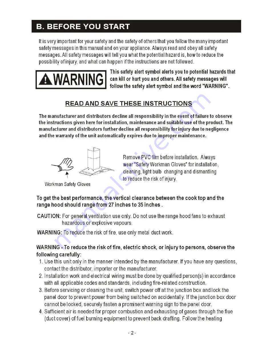 Windster WINT024 Installation Manual And User'S Manual Download Page 4