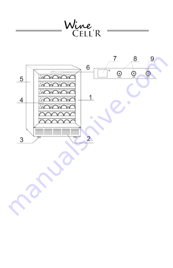 Wine Cell'R WC-52 User Manual Download Page 5