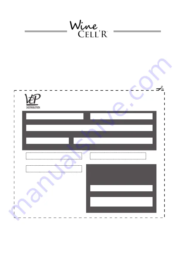 Wine Cell'R WC-52 User Manual Download Page 10