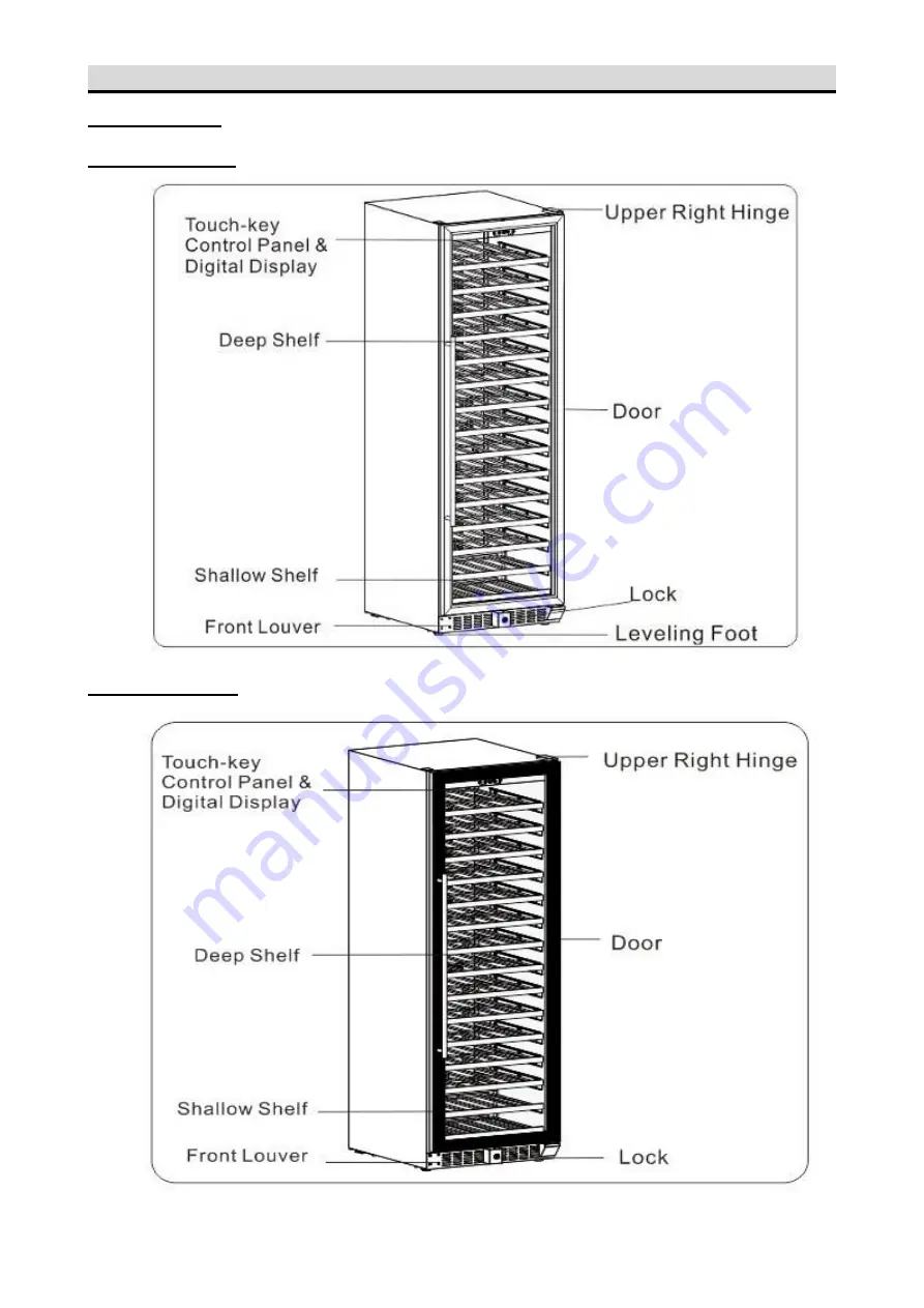 Wine Cell'R WC194FGBK Instruction Manual Download Page 19