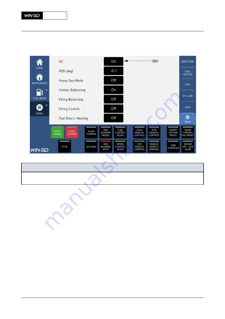 WinGD X92DF Operation Manual Download Page 401