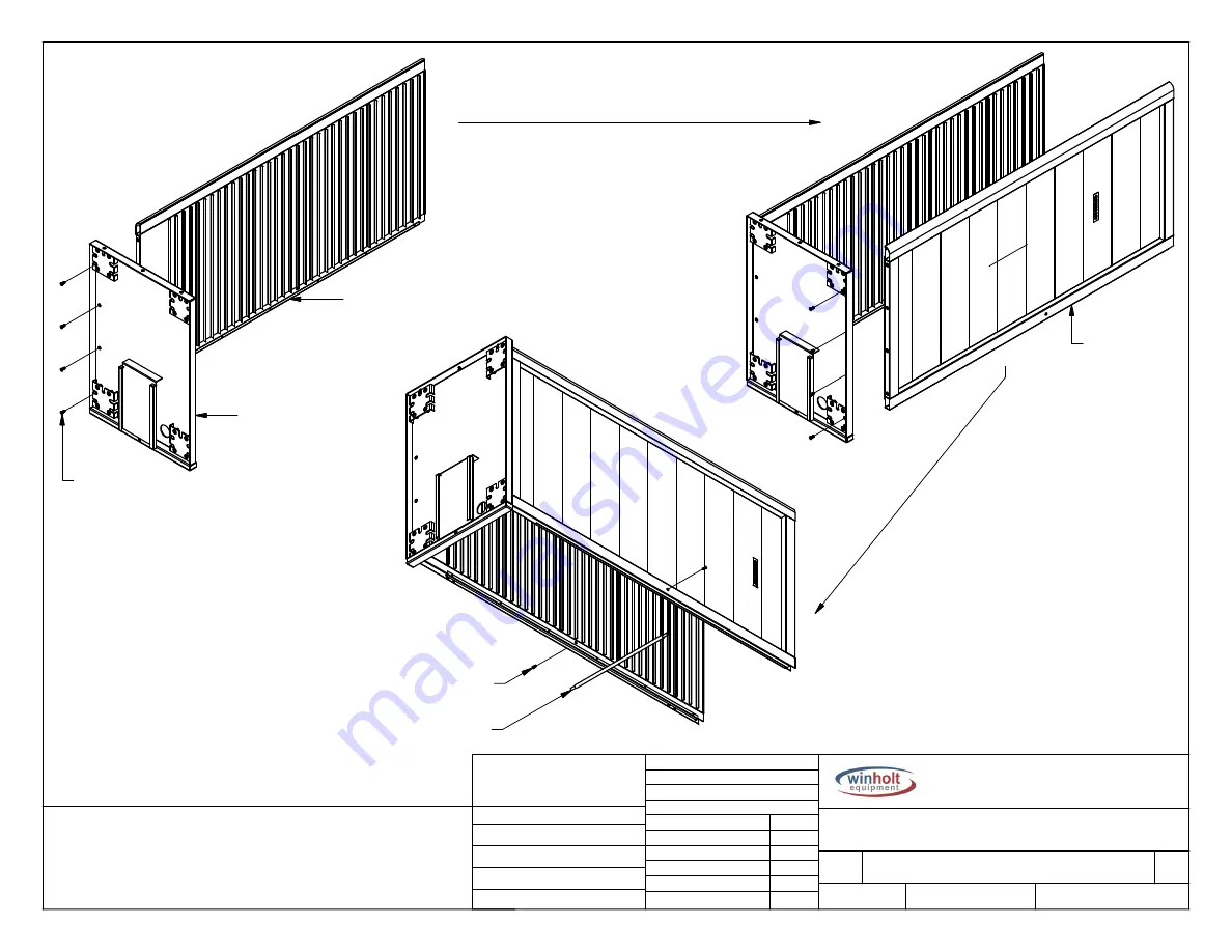 winholt NHPL-1834-KD Assembly Instructions Download Page 2