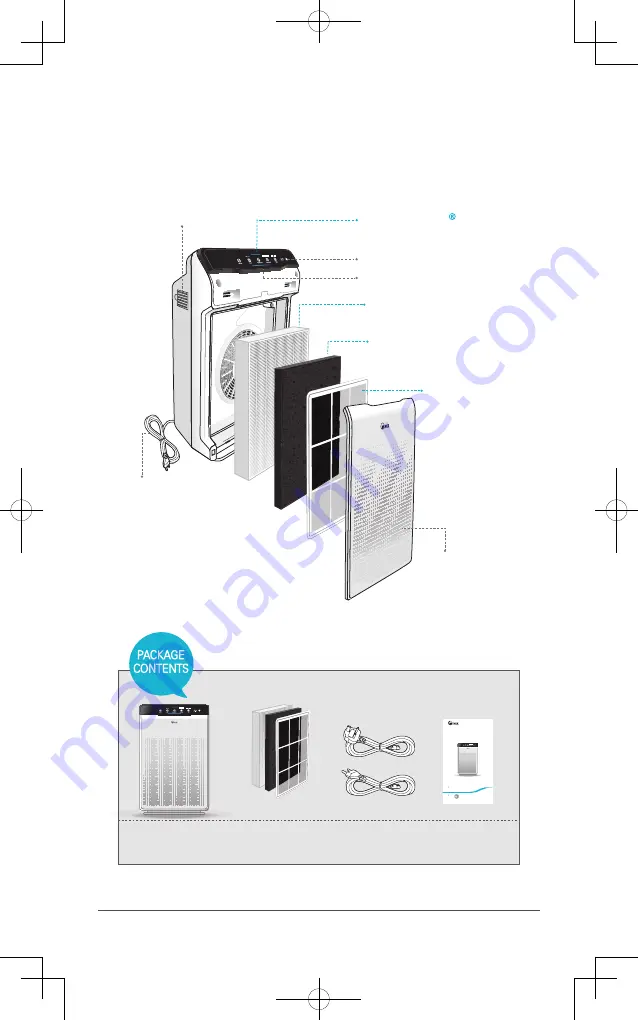 Winix ZERO AZBU330-HWE User Manual Download Page 3