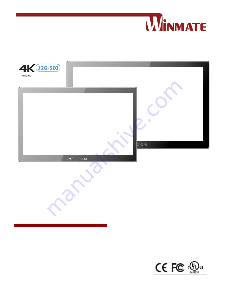 Winmate M270TF-SDI User Manual Download Page 1