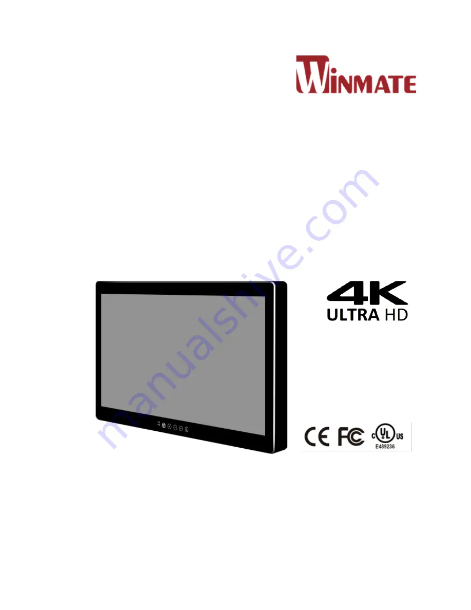 Winmate M270TF-XX User Manual Download Page 1