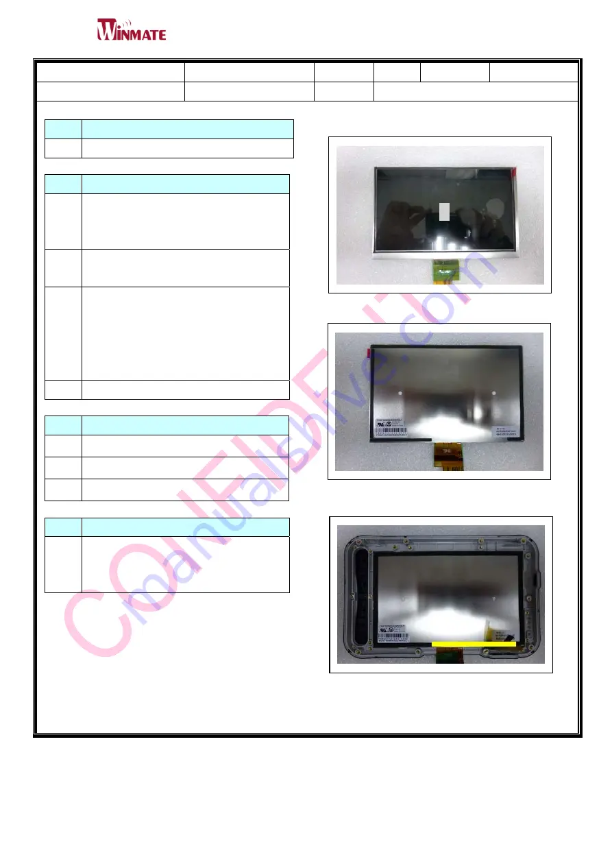 Winmate M700DM4 Standard Operation Procedure Download Page 8