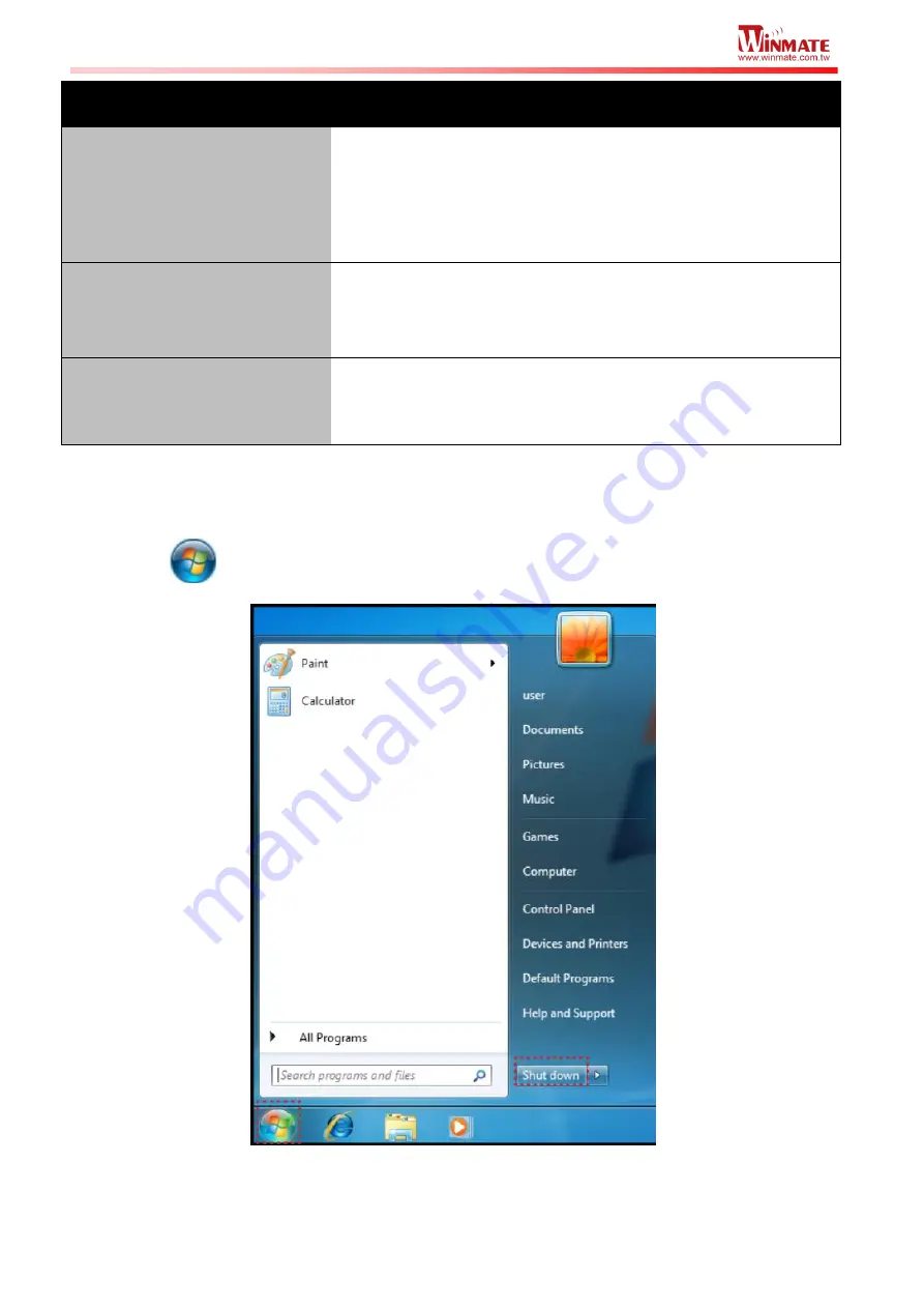 Winmate R15IB3S-65A1FTP Quick Start Manual Download Page 14