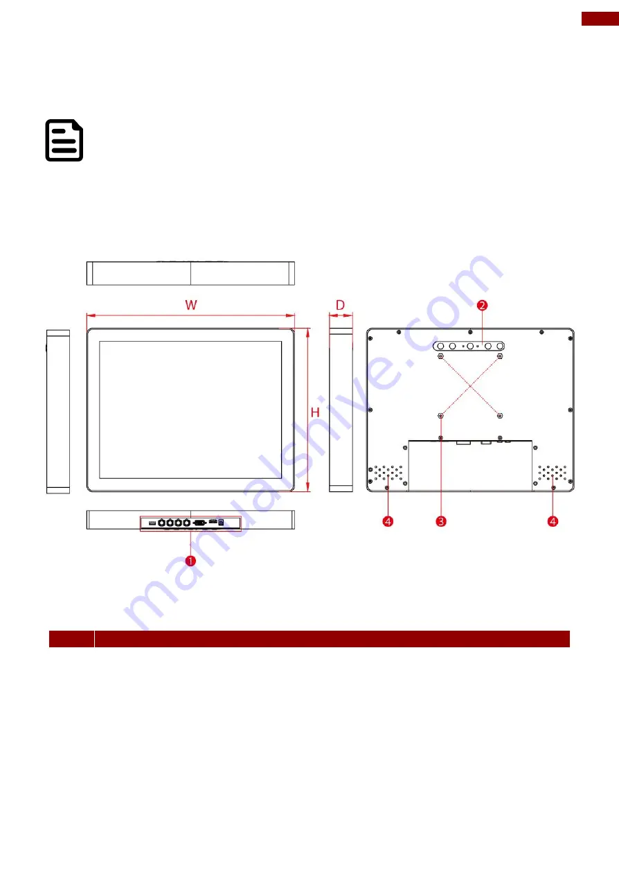 Winmate R15L100-SDA3 Скачать руководство пользователя страница 9